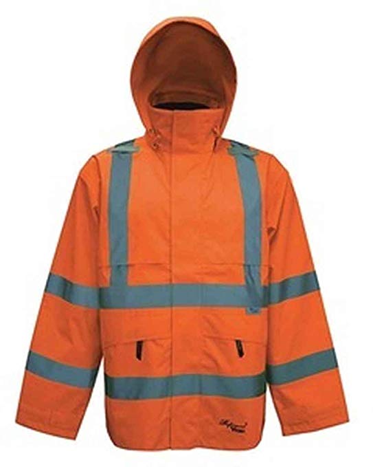 Viking Professional Journeyman Hi-Vis Waterproof Rain Jacket