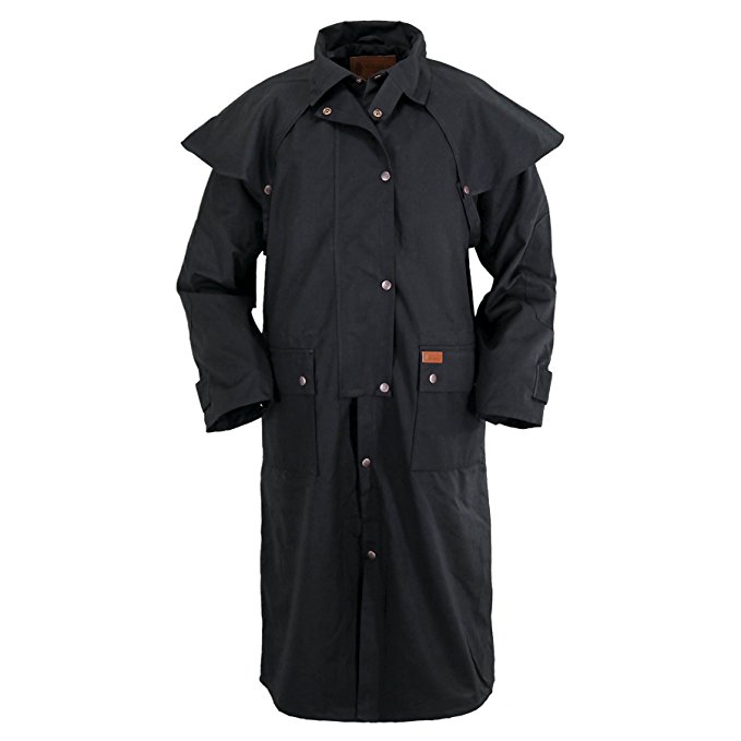 Outback Trading Waterproof Oilskin Low Rider Duster