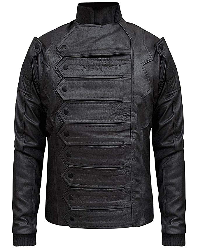 Famous Soldier Black Bucky Jacket Detachable Sleeves