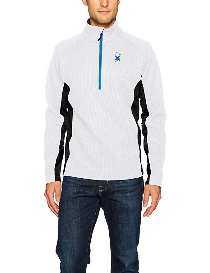 Spyder Men's Outbound Half Zip Mid Weight Stryke Jacket