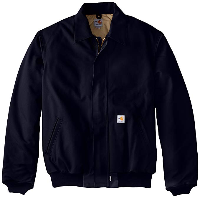 Carhartt Men's Big & Tall Flame Resistant Duck Bomber Jacket