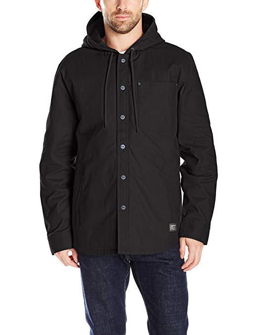 Timberland PRO Men's Gridflex Insulated Hooded Shirt Jacket