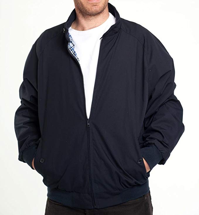 Falcon Bay Big and Tall Mens Baracuda Windbreaker Jacket