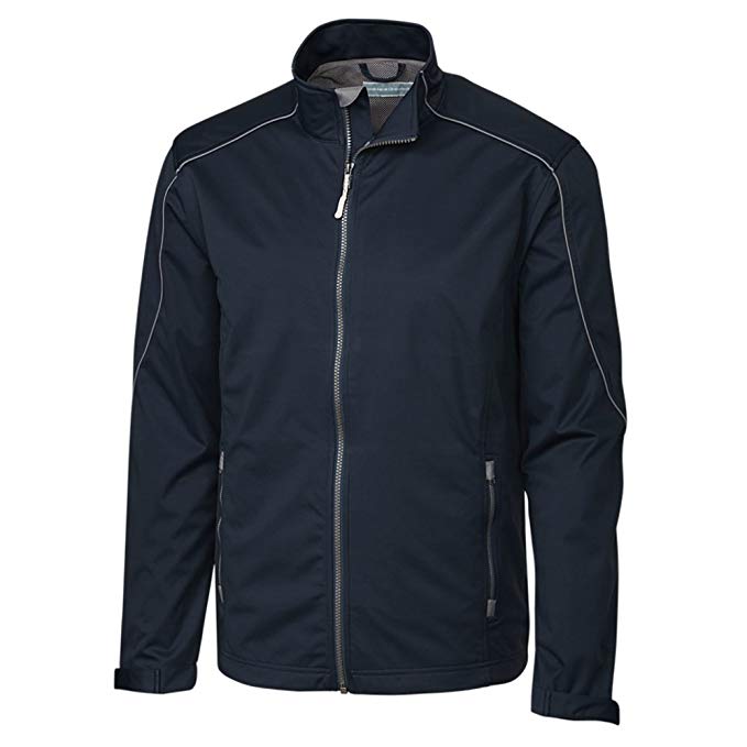 Cutter & Buck Men's Weather Resistant, Midweight Softshell Opening Day Jacket