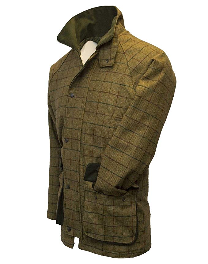 Walker and Hawkes Men's Derby Tweed Shooting Hunting Country Jacket