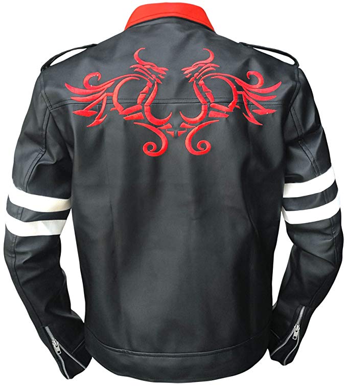 Prototype Alex Mercer Dragon Jacket - Black Leather