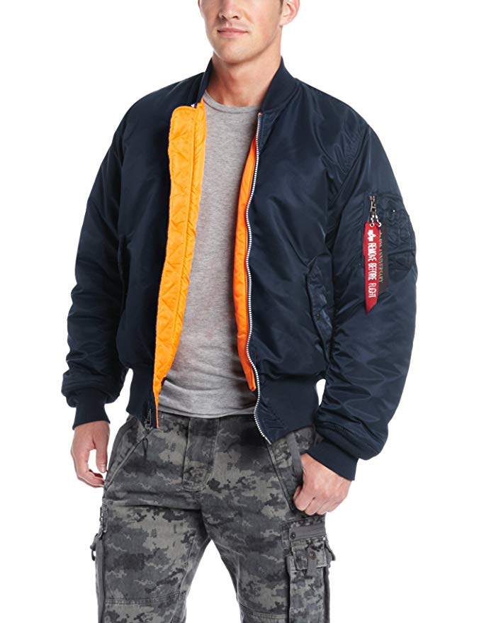 Alpha Industries Men's MA-1 Flight Bomber Jacket