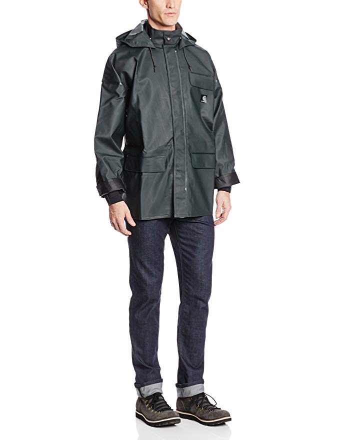 Carhartt Men's Waterproof and Wind Resistant PVC Surrey Coat