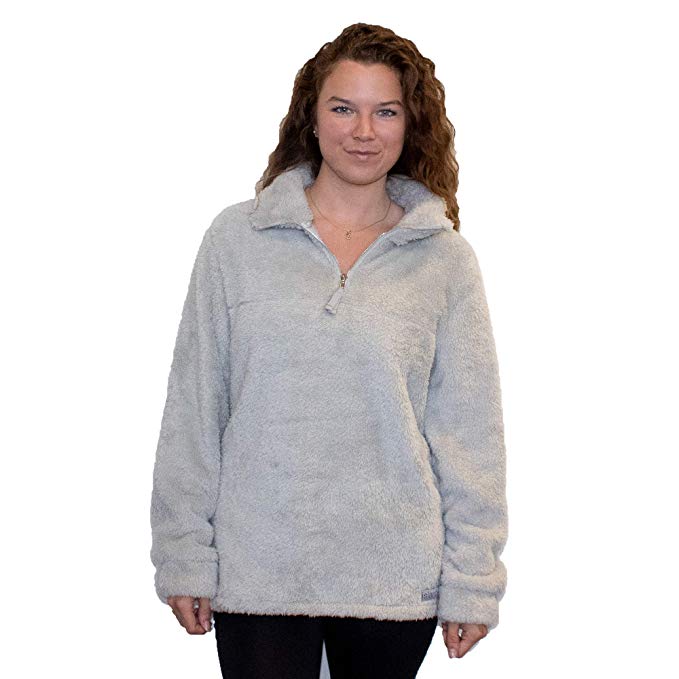 Islanders Comfy Sherpa 1/4 Zip with Pockets Pullover Jacket Fleece