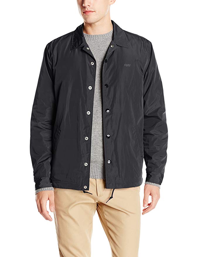 Obey Men's Baker Graphic Jacket