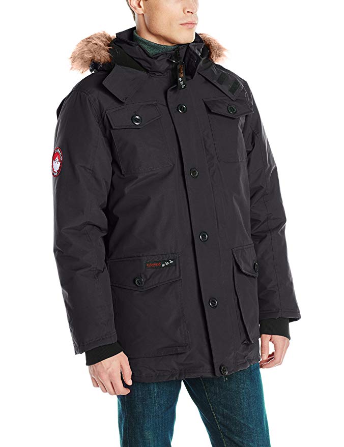 CANADA WEATHER GEAR Men's Heavy Weight Parka