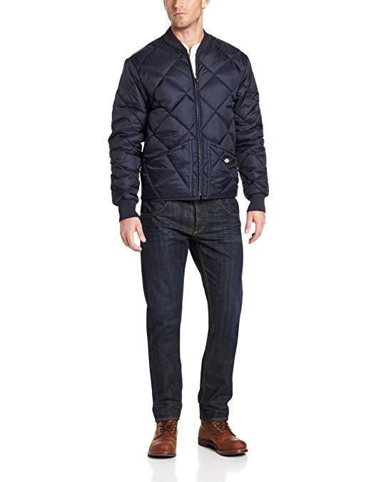 Dickies Men's Big-Tall Diamond Quilted Nylon Jacket