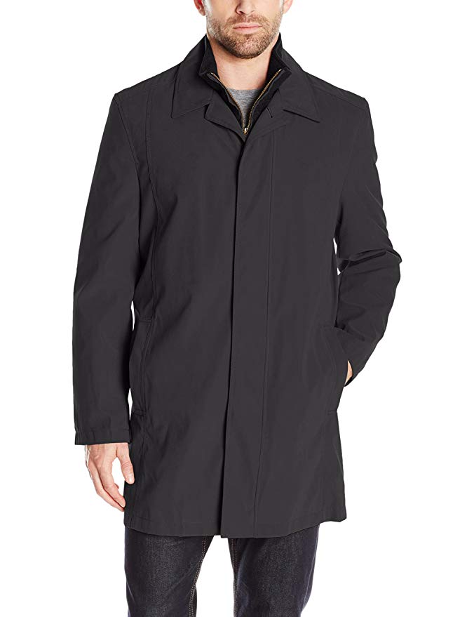 London Fog Men's All Weather Coat with Removable Bib Liner