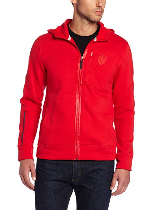 PUMA Men's Ferrari Hooded Sweat Jacket