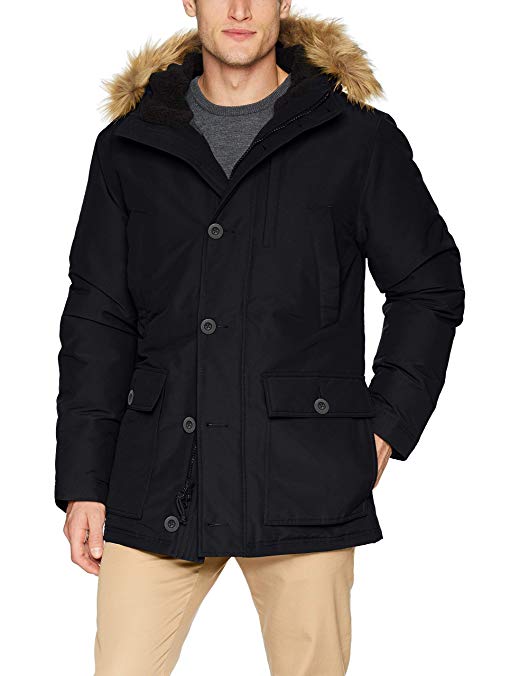 Goodthreads Men's Down Filled Hooded Parka,