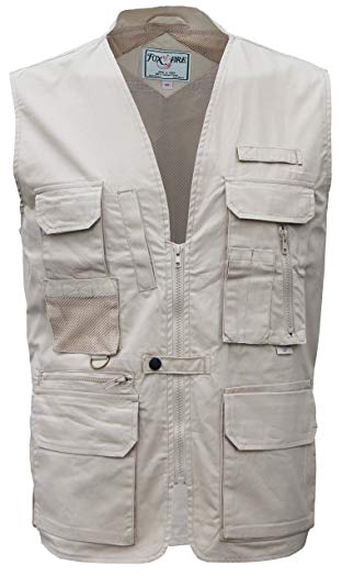 Foxfire Thunder River Gear Ultimate Travel Hiking Safari Photo Vest