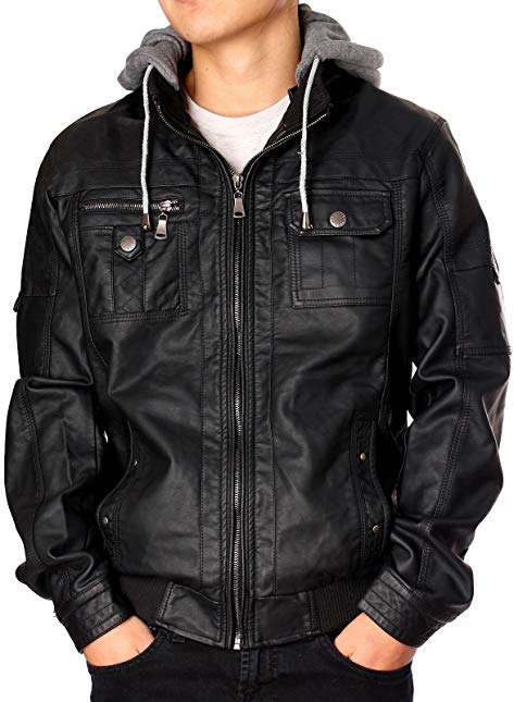 RNZ PREMIUM Designer Faux Leather Jacket