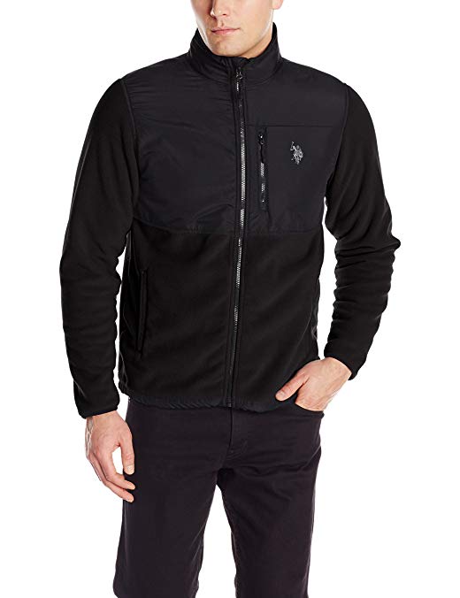 U.S. Polo Assn. Men's Big and Tall Polar-Fleece Jacket