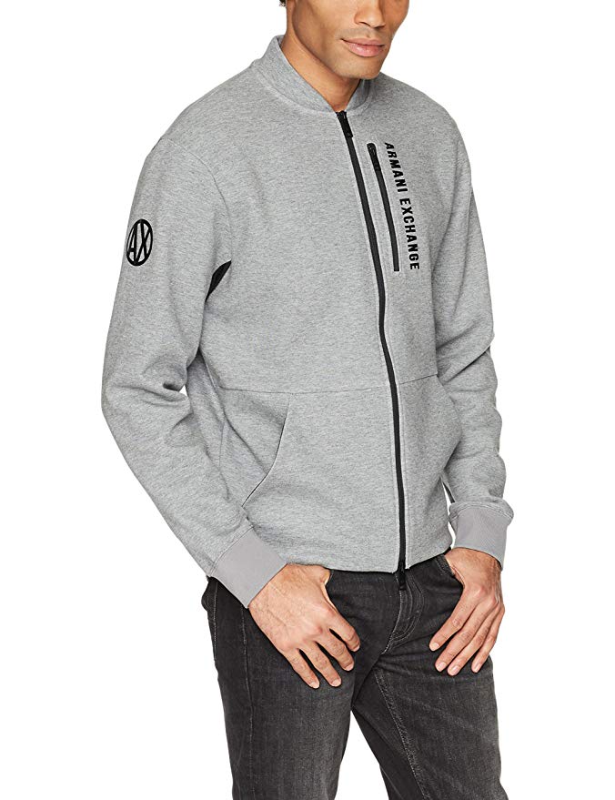 A|X Armani Exchange Men's Sports Style Zip Jacket