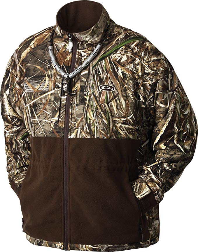 Drake Men's MST Camo Eqwader Plus Full Zip