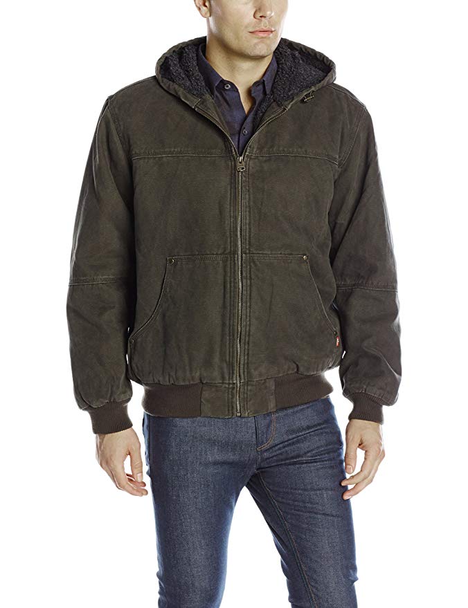 Levi's Men's Heavy Cotton Canvas Work Wear Kent Hoody Bomber