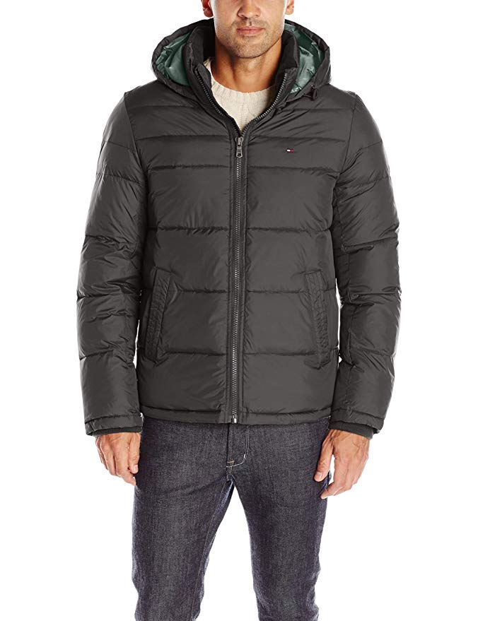 Tommy Hilfiger Men's Classic Hooded Puffer Jacket