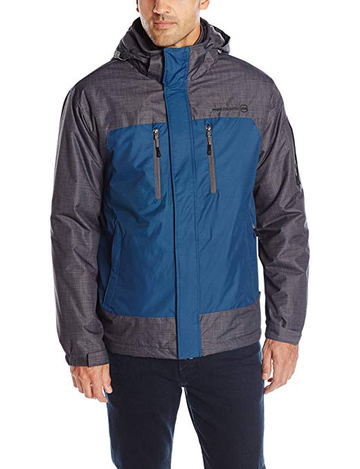 Free Country Men's Dobby 3-in-1 System Jacket with Puffer Inner