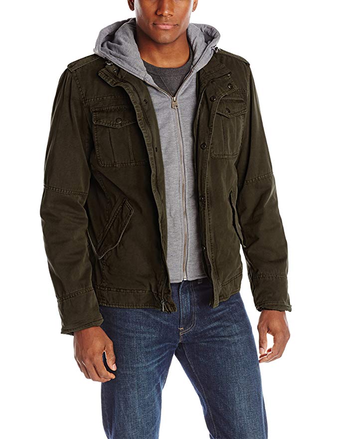 Levi's Men's Four-Pocket Hooded Jacket