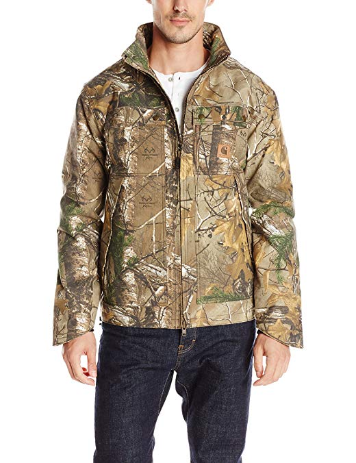 Carhartt Men's Quick Duck Camo Traditional Jacket