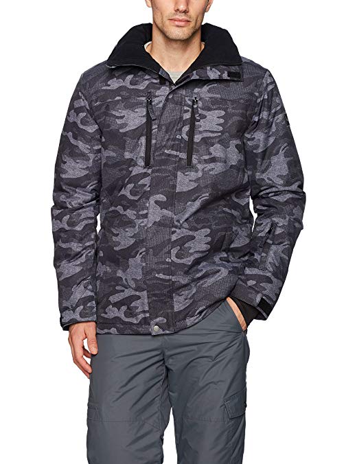 Quiksilver Snow Men's Mission Printed 10k Jacket