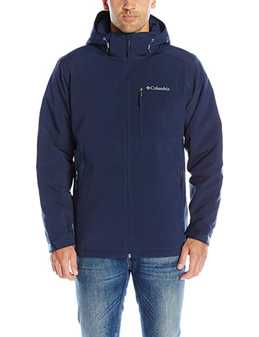 Columbia Men's Gate Racer Softshell Jacket, Collegiate Navy