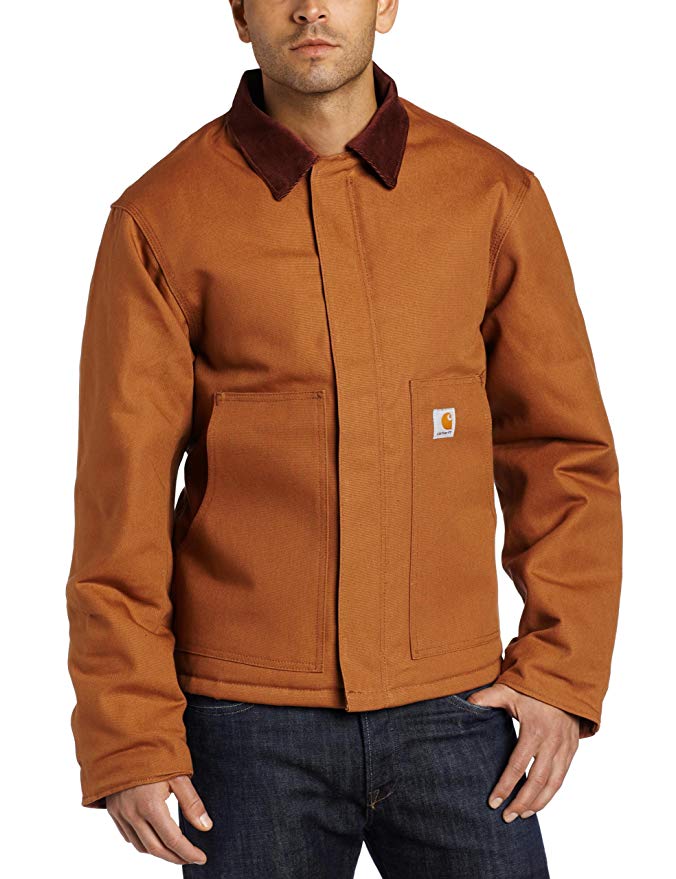 Carhartt Men's Big & Tall Arctic Quilt Lined Duck Traditional Jacket J002