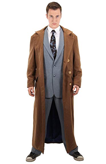 elope Doctor Who 10th Doctor Coat