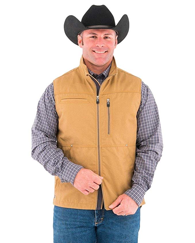 Noble Outfitters Mens Ranch Tough Canvas Vest