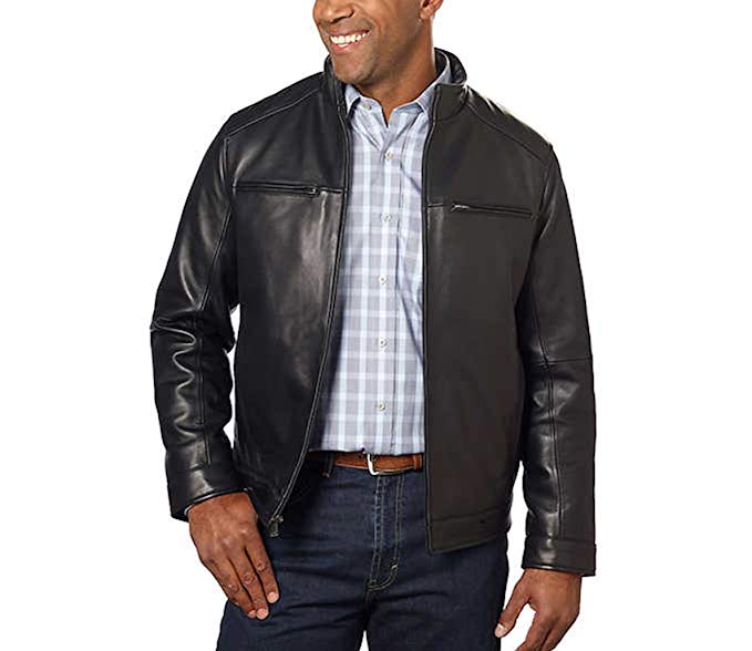 Boston Harbour Men's Leather New Zealand Classic Jacket