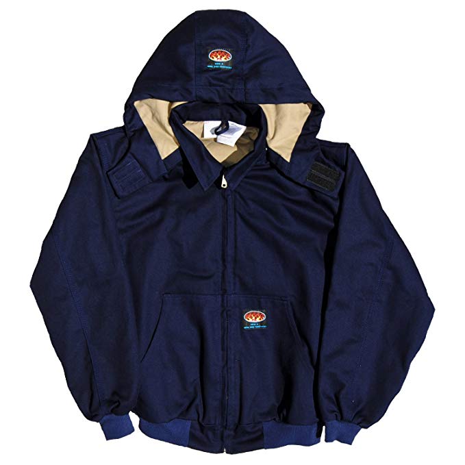 Rasco FR Mens Rasco Navy Duck FR Work Jacket