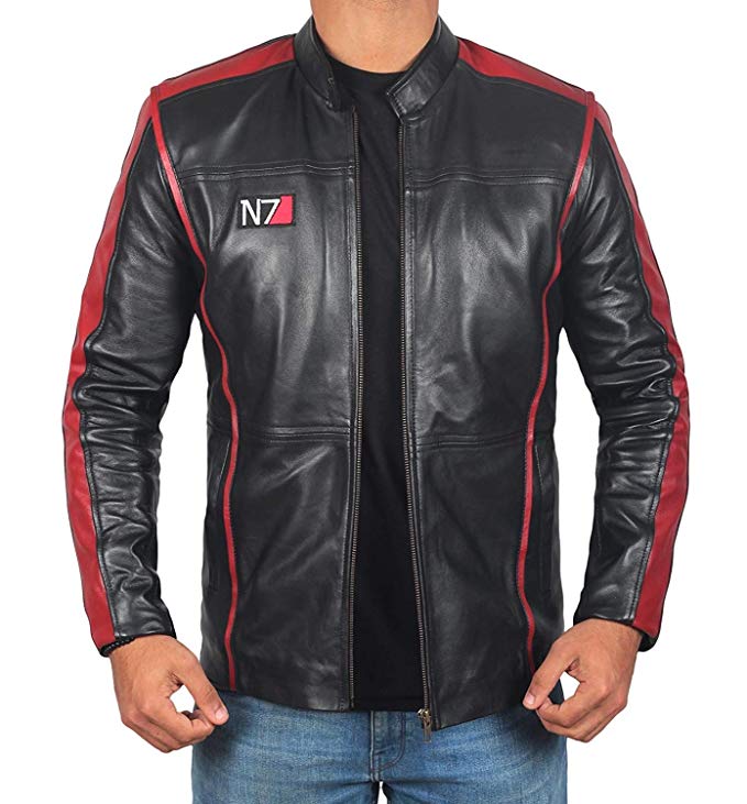 Genuine Black Leather Jacket Men - Cafe Racer Motorcycle Leather Jackets for Mens