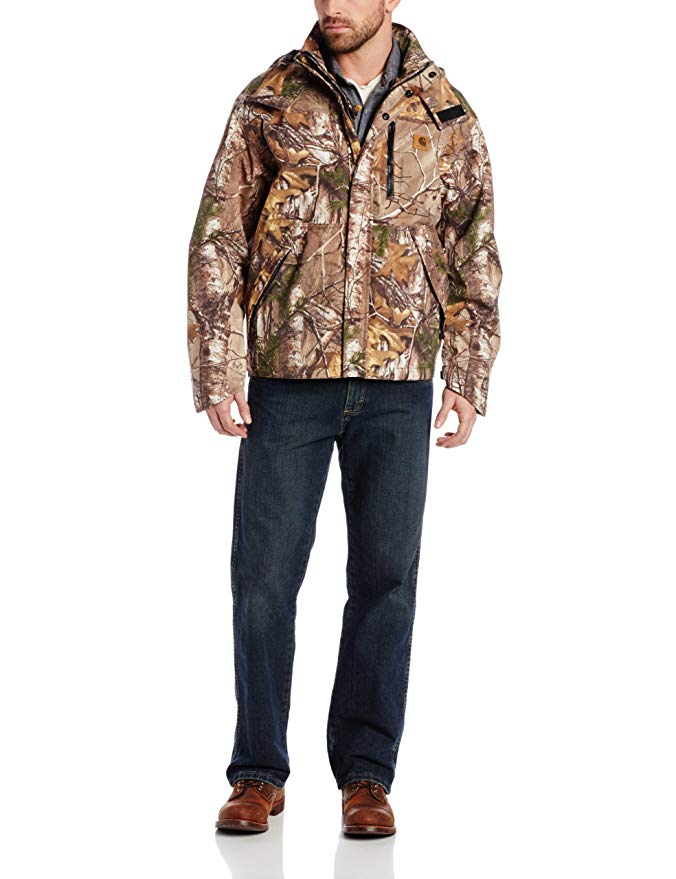 Carhartt Men's Big & Tall Camo Shoreline Jacket