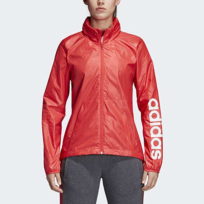 adidas Women's Linear Windbreaker Jacket