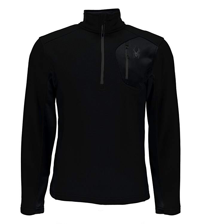 Spyder Men's Bandit Half Zip Light Weight Stryke Jacket