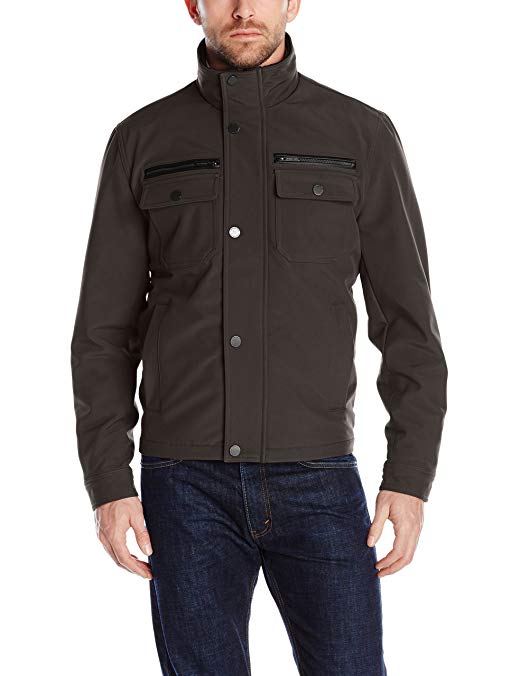 FOG by London Fog Men's Hartford Softshell Hipster Jacket