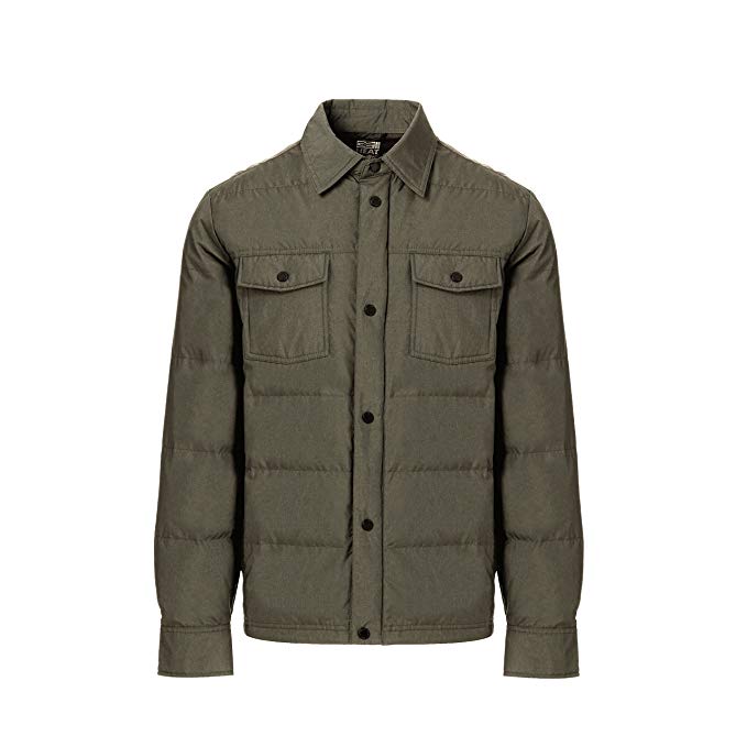 32 DEGREES Men's Packable Down Shirt Jacket