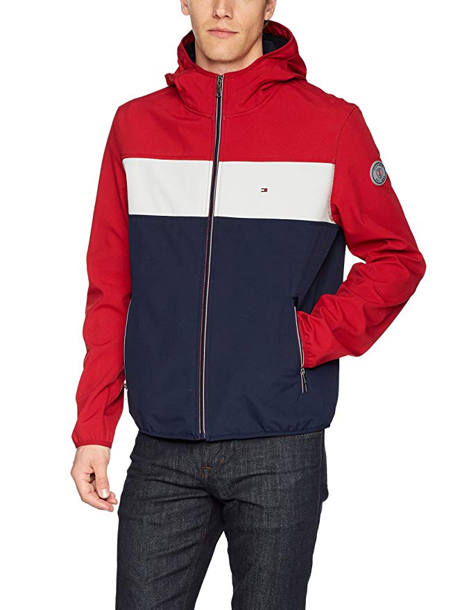 Tommy Hilfiger Men's Hooded Performance Soft Shell Jacket