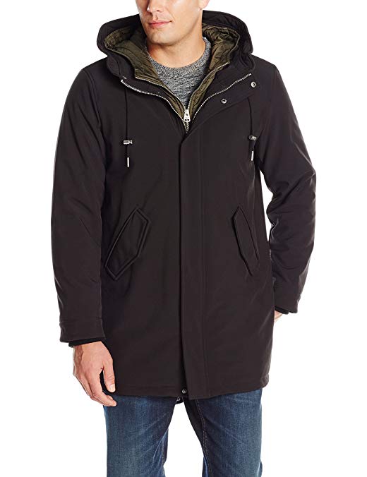 Levi's Men's Soft Shell Fashion Fishtail Parka