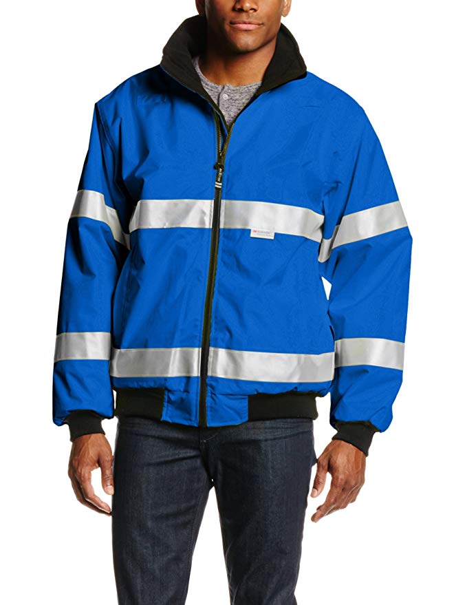 Charles River Apparel Men's Signal Hi-Vis Waterproof Jacket