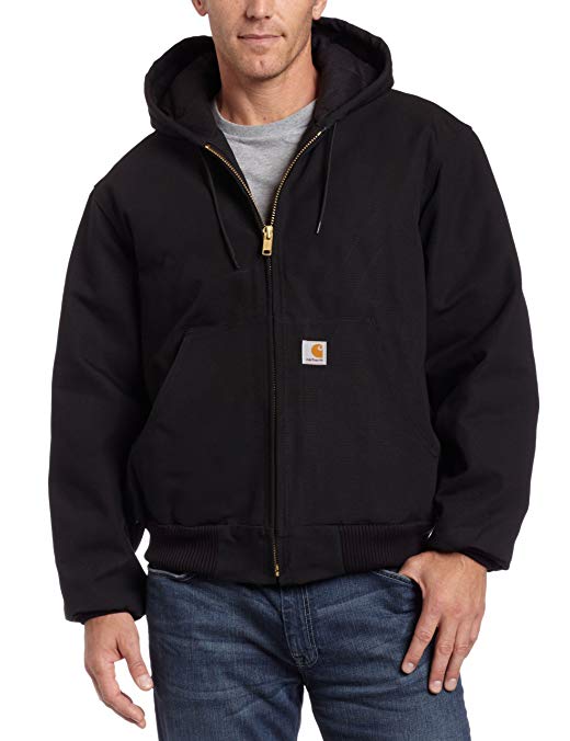 Carhartt Mens Big & Tall QFL Duck Active Jacket