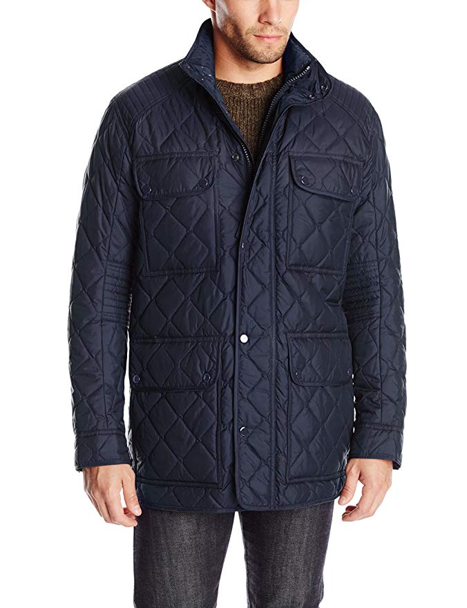 Marc New York by Andrew Marc Men's Essex Quilted Four-Pocket Coat