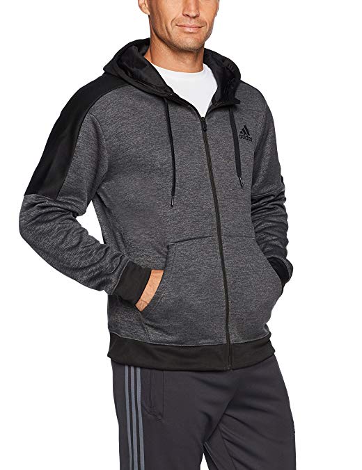 adidas Men's Athletics Team Issue Fleece Full Zip Hoody