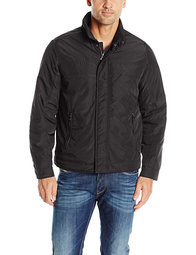 Perry Ellis Men's Oxford Tech Jacket