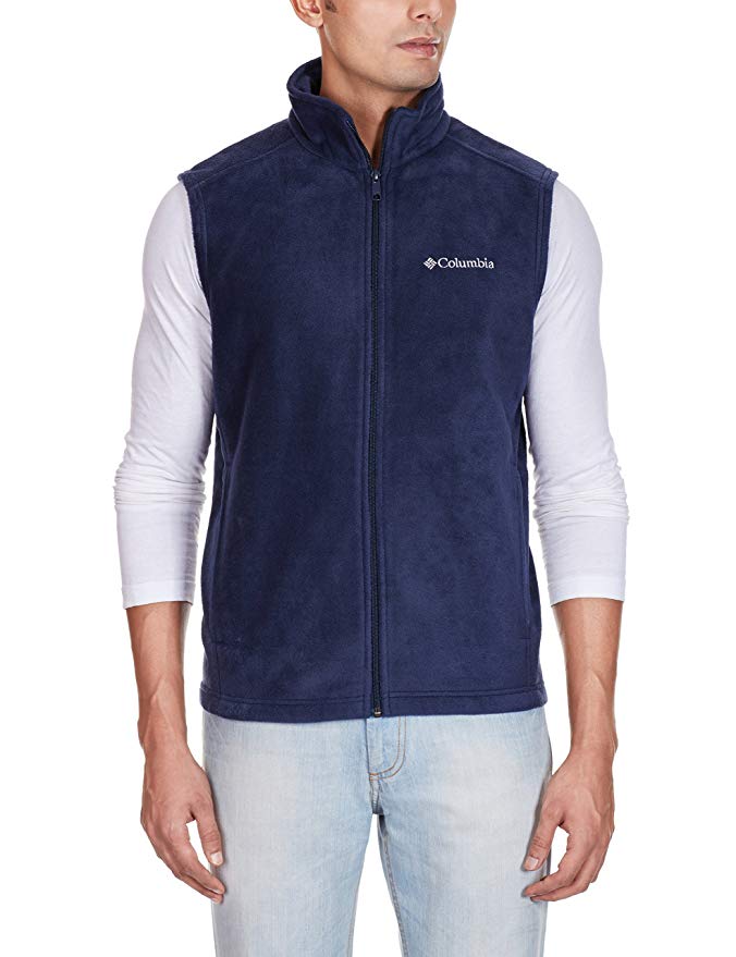 Columbia Men's Cathedral Peak Front-Zip Fleece Vest